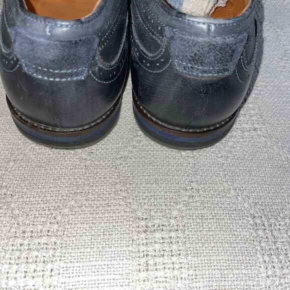 Westland Men’s Dress Shoes Size 12 M Blue Leather Business Formal City - Picture 10 of 12
